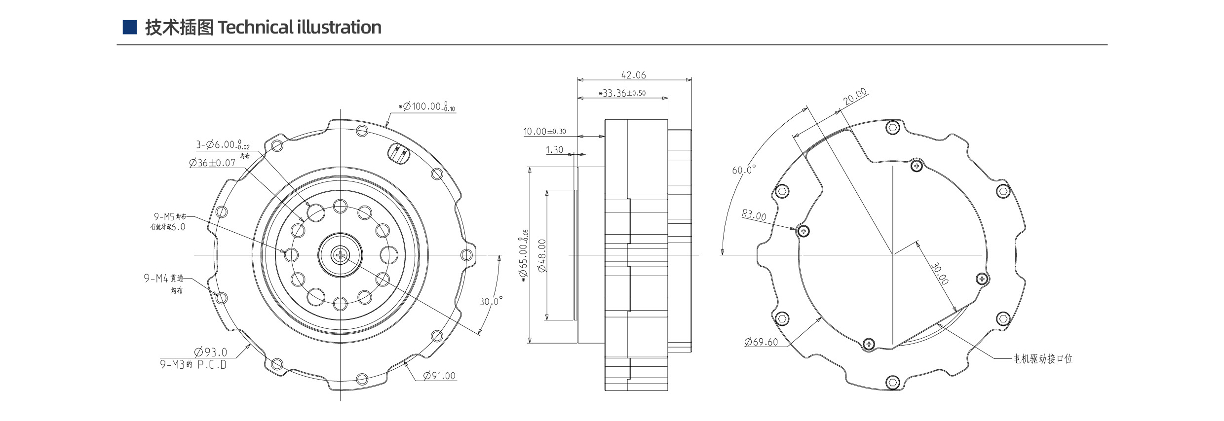 西格马·第二代关节减速电机SG-8021(图2)